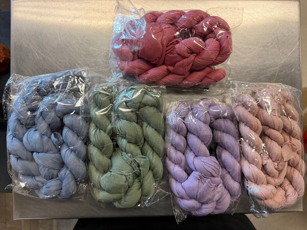 4 Pack Boho Gauze Fabric Multiple Color Cheese Cloth Table Runners 10 Ft